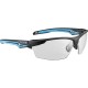 TRYON - CLEAR PC LENS - PLATINUM - BLACK/BLUE Frame TRYON - CLEAR PC LENS - PLATINUM - BLACK/BLUE Frame, The Bollé TRYON TRYONN10E safety glasses combine modern eco-conscious engineering with a sporty, ergonomic design enhanced by a distinctive blue trim finish
